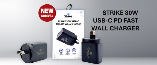 Strike 30W USB-C PD Fast Wall Charger