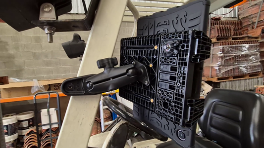 How to install RAM Mounts on Forklifts