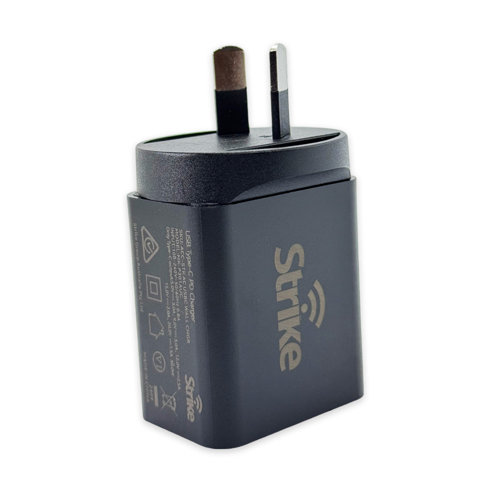 Strike 30W USB-C PD Fast Wall Charger