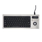 iKey Stainless Steel Keyboard with Integrated Trackball