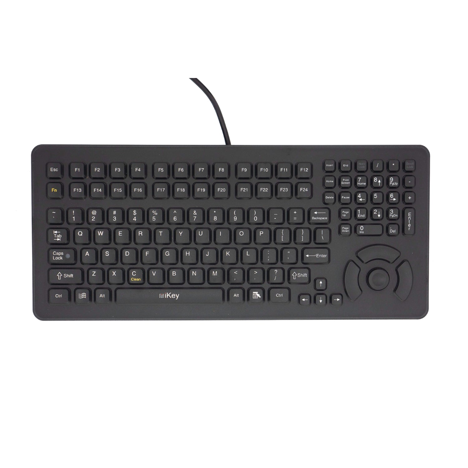 iKey Desktop Keyboard with Force Sensing Resistor