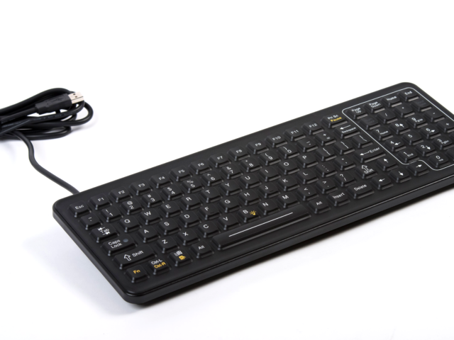 iKey Slim, Rugged Keyboard - 8 Levels of Backlighting