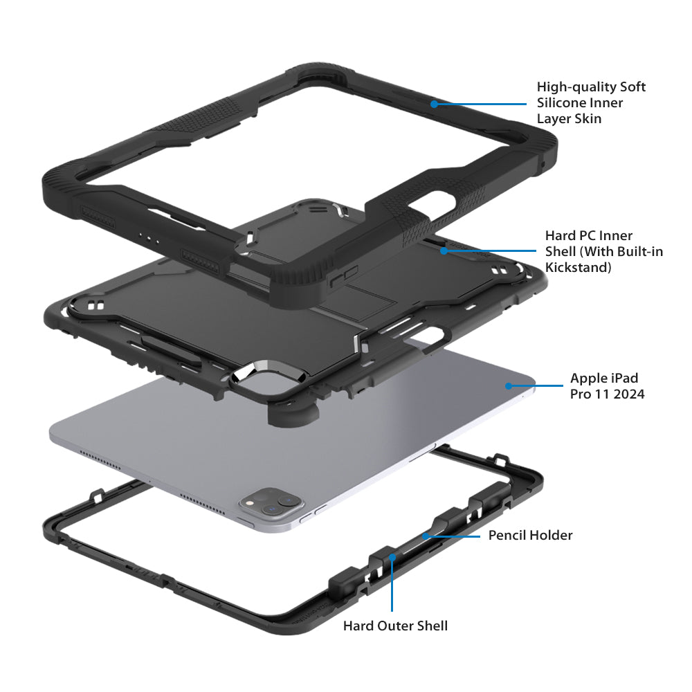 Strike Rugged Case for Apple iPad Pro 11 (M4)