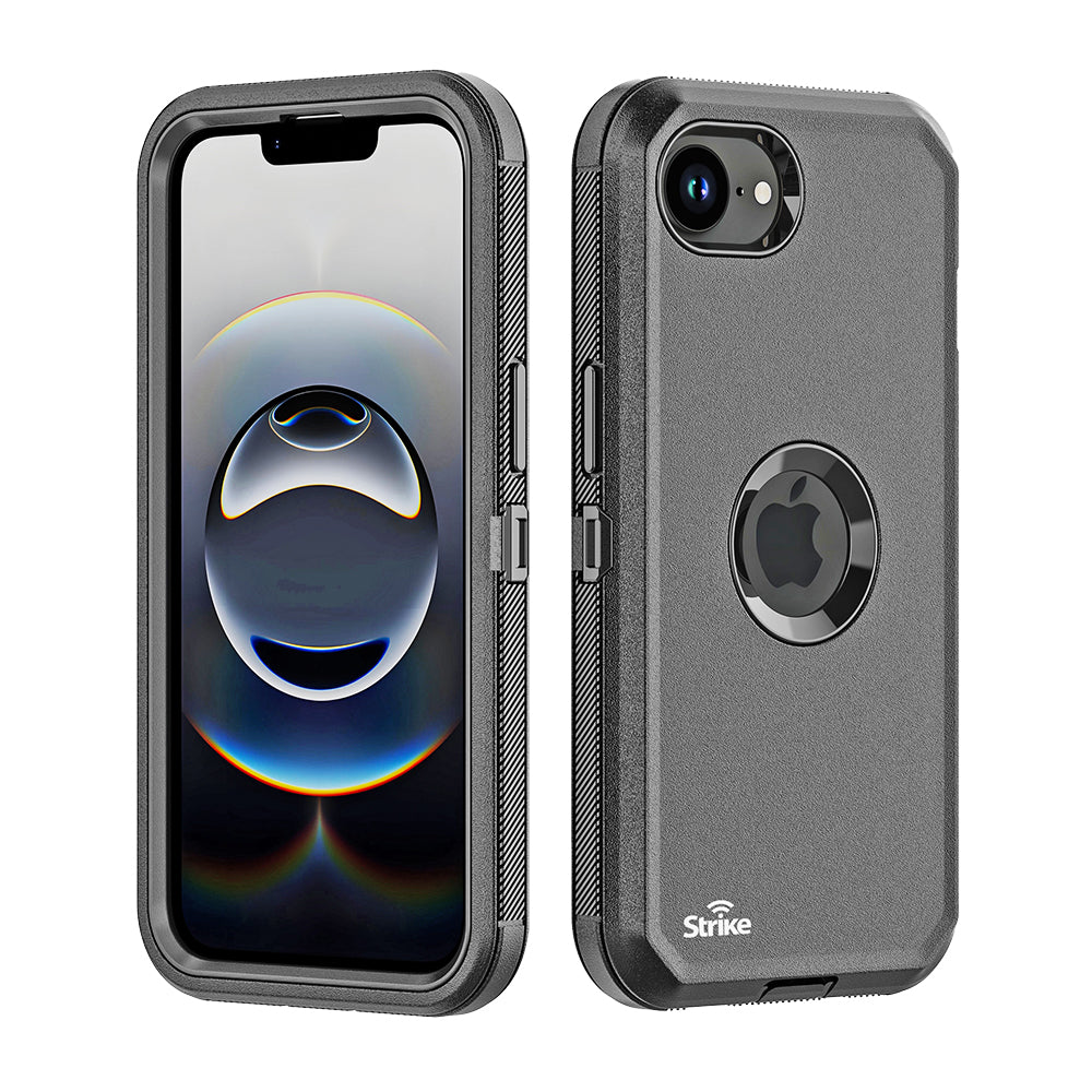 Strike Rugged Case for Apple iPhone 16e (Black)