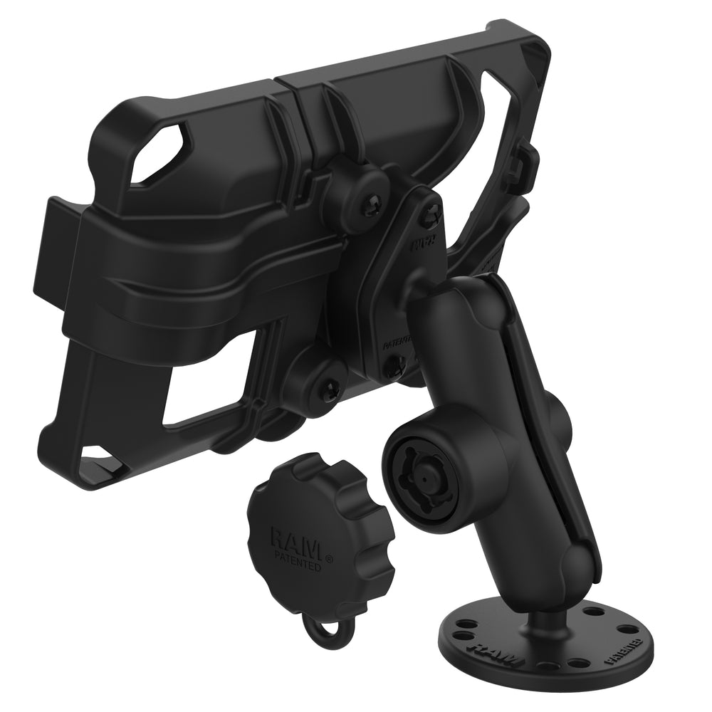 RAM® EZ-Roll'r™ Drill-Down Mount for Garmin d?zl™ OTR700 (RAM-B-138L-GA77LU)