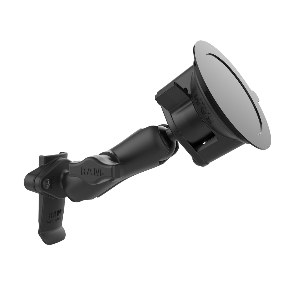 RAM® Twist-Lock™ Suction Cup Mount with Garmin Spine Clip Holder (RAM-B-166-GA76U)