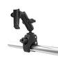 RAM® Tough-Claw™ Small Clamp Mount with Garmin Spine Clip Holder (RAM-B-400-GA76U)