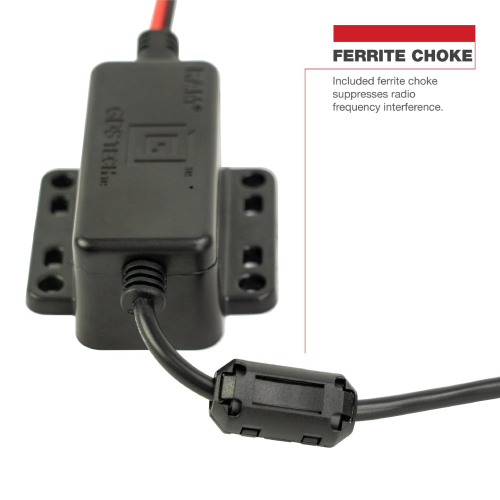 GDS® Modular 10-30V Power Delivery Hardwire Charger with Male USB Type-C (RAM-GDS-CHARGE-V3C-2U)