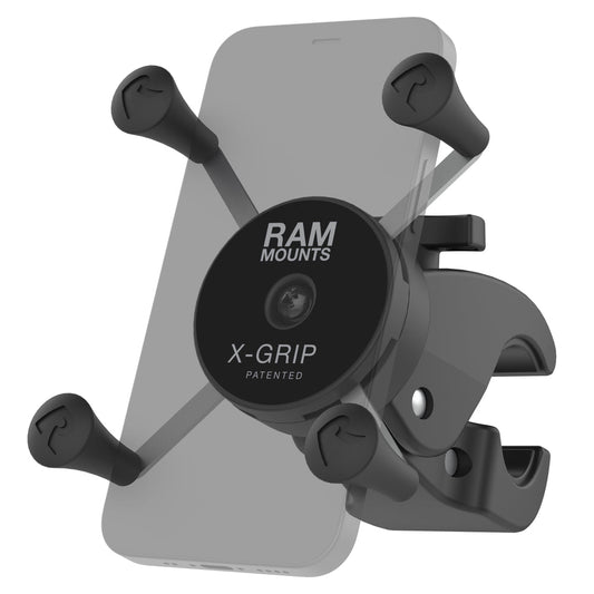 RAM® X-Grip® Phone Mount with Low-Profile Medium Tough-Claw™ (RAM-HOL-UN7-404-2U)