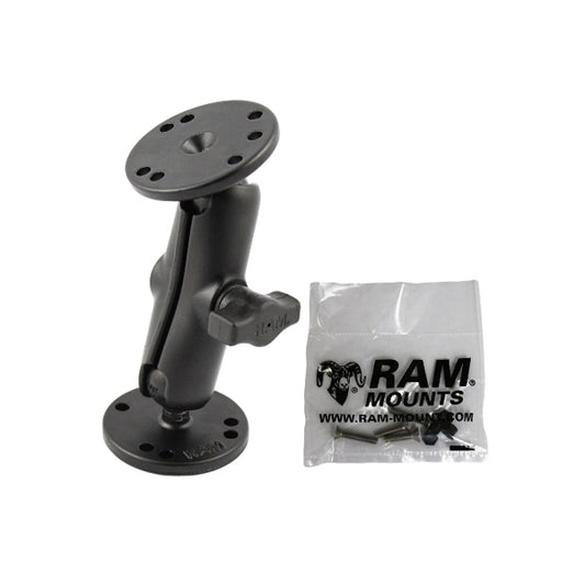 RAM Garmin 7200 1" Ball Mount w/ Round Bases & Mounting Hardware (RAM-B-101-G3U)