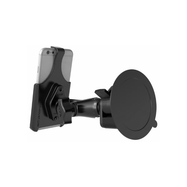 RAM® Twist-Lock™ Suction Cup Mount for Apple iPhone Xs Max 7 & 6 Plus (RAM-B-166-AP19U)