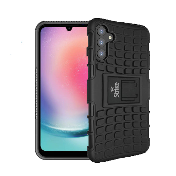 Strike Rugged Case for Samsung Galaxy A24 (Black)